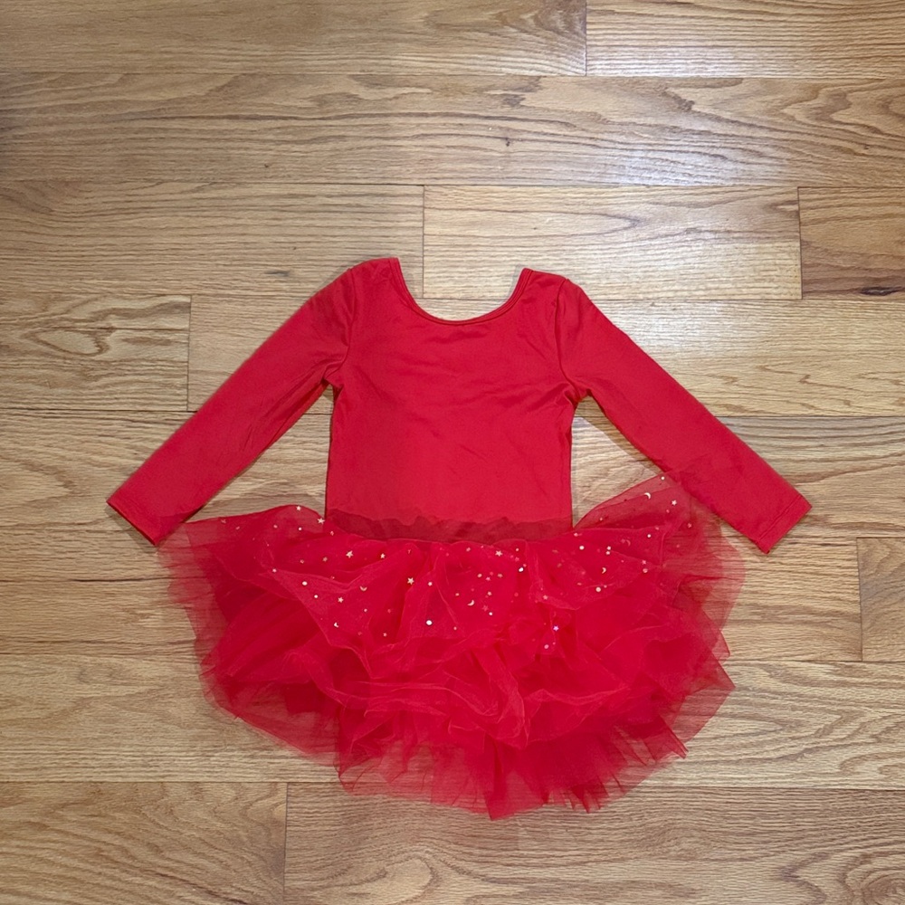 Red Tutu Leotard with Tutu